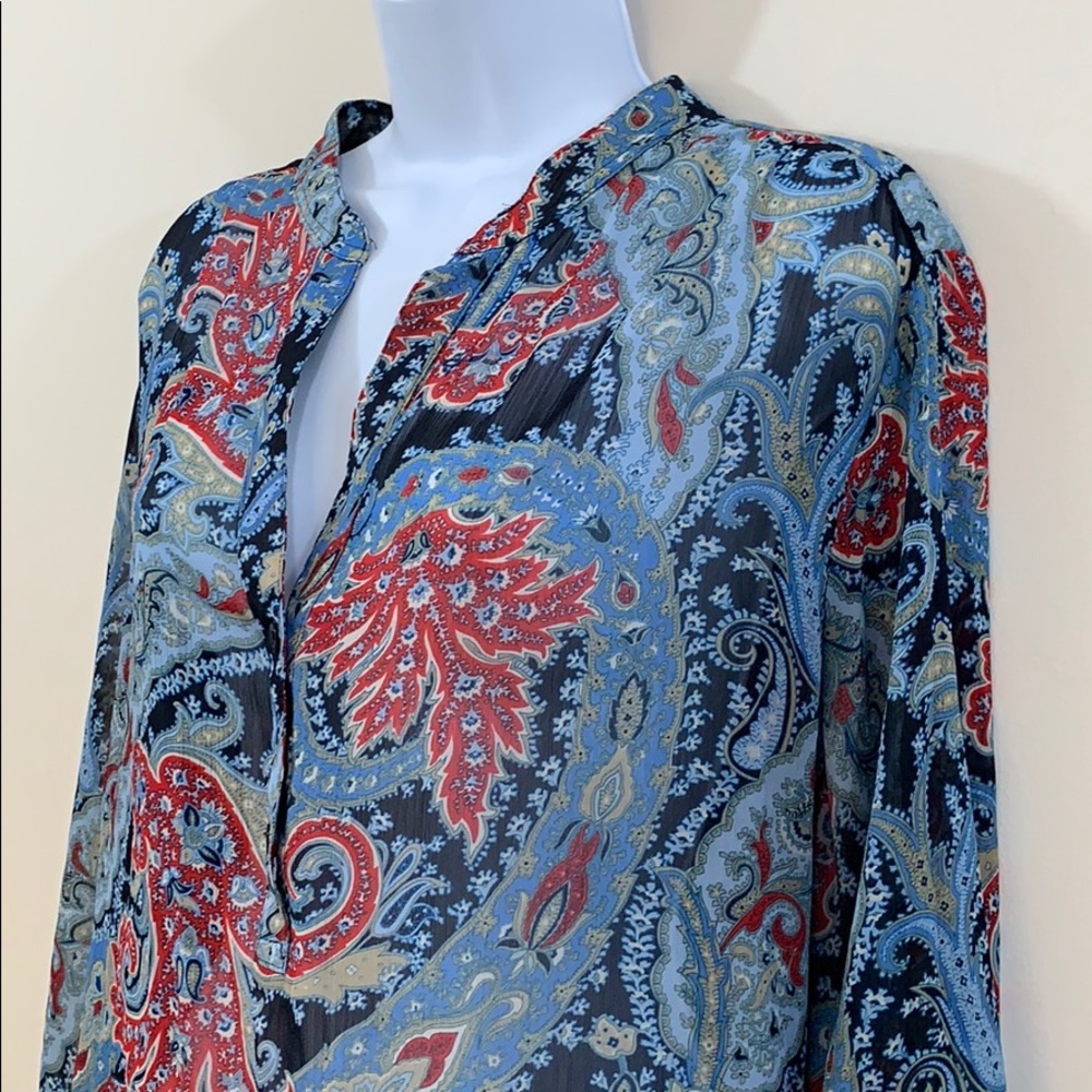 Sag Harbor Long Sleeve V-Neck Shirt Size XL - Picture 3 of 8